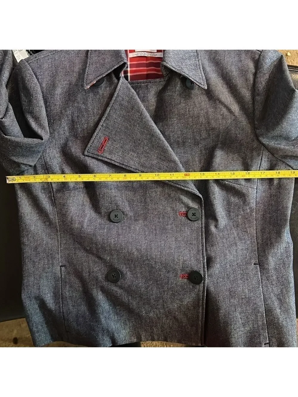 Tommy Hilfiger Women's Jacket Double Breasted